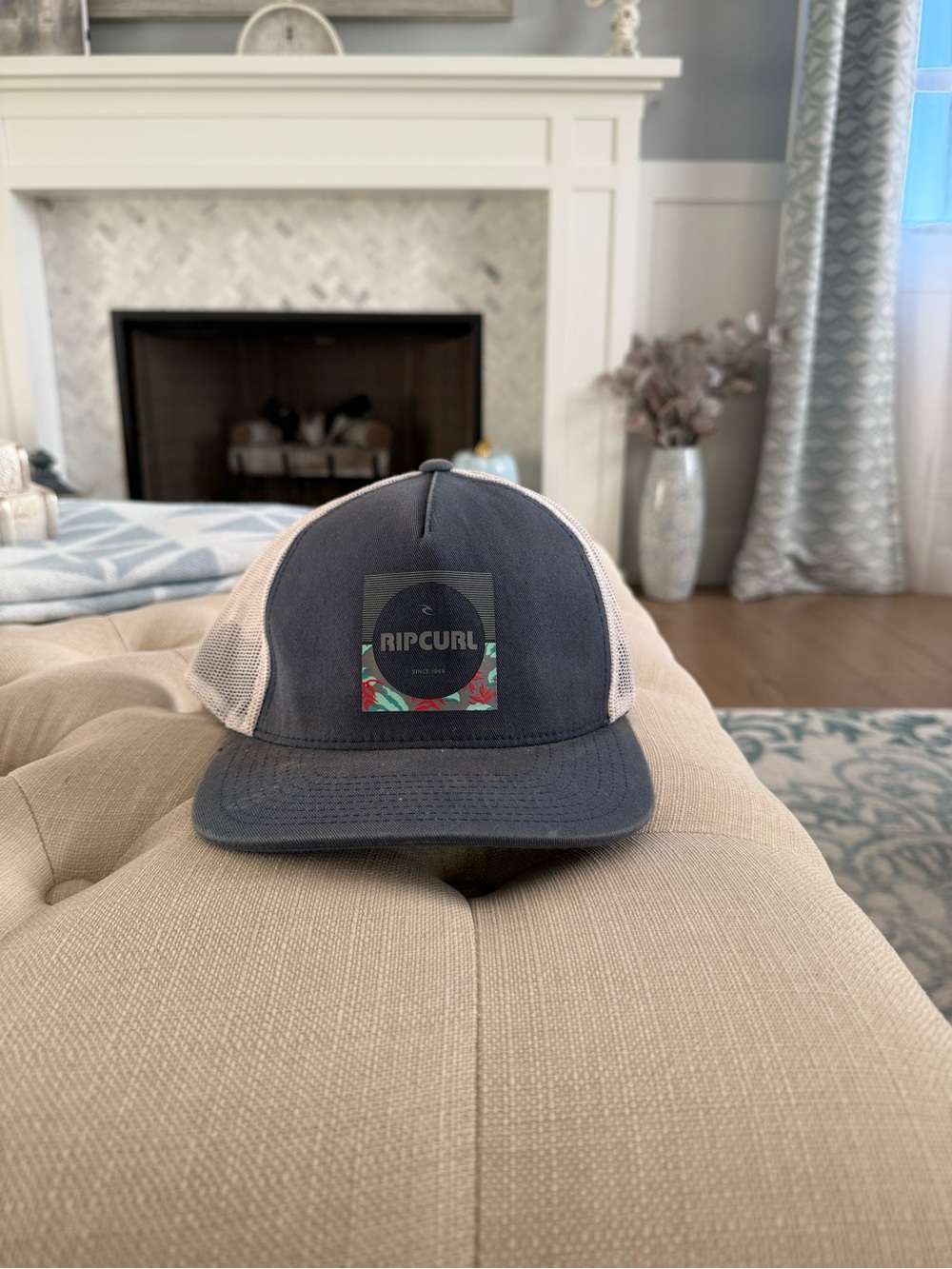 Hat on Ottoman